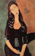 Amedeo Modigliani Portrait of Jeanne Hebuterne oil painting artist